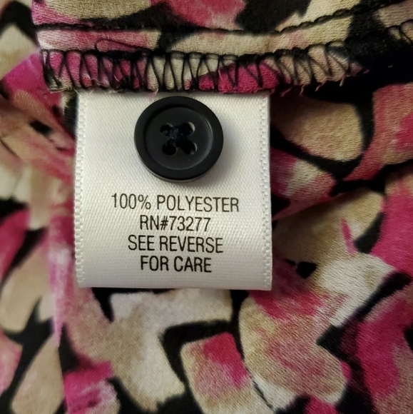 DANA BUCHMAN Womens Mid Sleeve Top Blouse Small - Picture 6 of 6